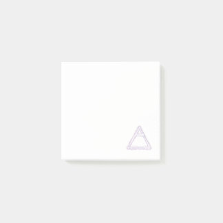 Breezy Air Element Alchemy Symbool Post-it® Notes