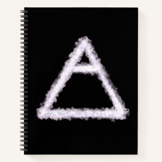 Breezy Air Element Alchemy Symbool Spiraal Notitieboek