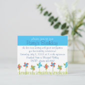 Breezy Pinwheels Kaart (Staand voorkant)