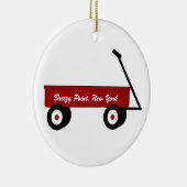 Breezy Wagon Keramisch Ornament (Rechts)
