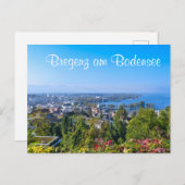 Bregenz am Bodensee Briefkaart (Voorkant / Achterkant)