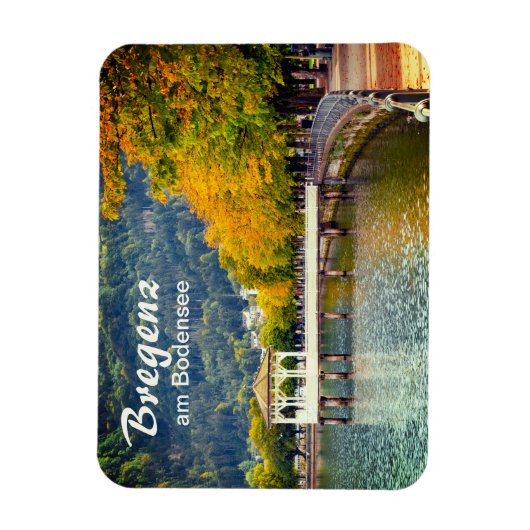 Bregenz am Bodensee in Oostenrijk Magneet (Verticaal)