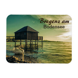 Bregenz am Bodensee Sunset Souvenir Magneet