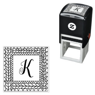 BREI AVEL 1,5" vierkante zelfinkende stempel + ini