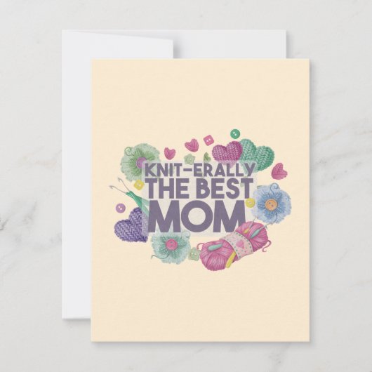 Brei-uitstekende Moeder Notitiekaartje (Voorkant)