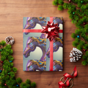 Breice Fracture Pareltjes Horse Head Cadeaupapier