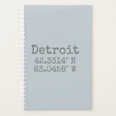 Breid de Latitude-lengtegraad uit Planner (Voorkant)