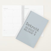 Breid de Latitude-lengtegraad uit Planner (Display)