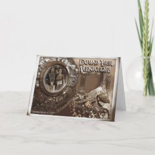 Breid Uw Lokaal Wenskaart uit Kaart