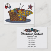 Breien - Ambacht - Mode - SRF Visitekaartje (Voorkant / Achterkant)