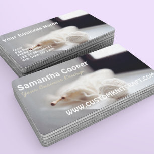 Breien/breien Garens Fotografie Visitekaartje