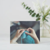 breien briefkaart (Staand voorkant)