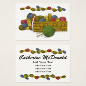 Breien Gift Behuizing / Crafter Kaart (Voorkant /achterkant)