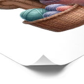 Breien haak ambachten Poster Perfect Poster (Hoek)