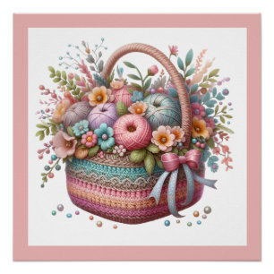 Breien haakwerk perfect poster