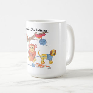 Breien - Laat me niet schieten, ik ben aan het bre Koffiemok