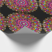 Breien Mandala Wrapping Papier (Hoek)