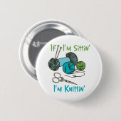 Breien Ronde Button 5,7 Cm (Voorkant /achterkant)