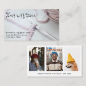 Breien Visitekaartje (Voorkant / Achterkant)