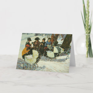 Breien voor de soldaten   George Luks Kaart