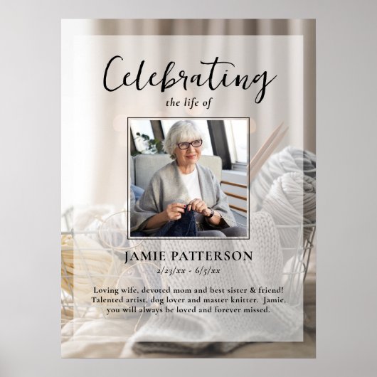 Breister, Ambachten, Viering van het Leven Begrafe Poster (Voorkant)