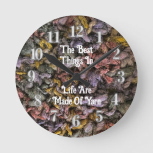 Breister Kleurrijke Haak Crafty Love Yarn Ronde Klok