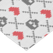 Breittenpatroon met schedels tafelkleed (Gekanteld)