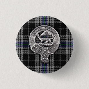 Breizh Crest & Tartan National Breizh Ronde Button 3,2 Cm