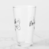 Breizh Flag in Heart, Brittany, Breton Language Glas (Links)