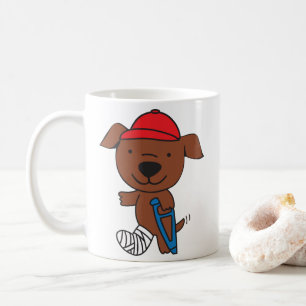 Breken been Dog Koffiemok