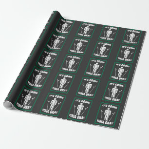 Breken been Tibia Oke, snel goed cadeau Cadeaupapier