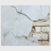 Breken Concrete blokmuur Cadeaupapier (Vlak)
