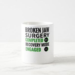 Breken Jaw Fracture Surgery Recovery Gift Koffiemok