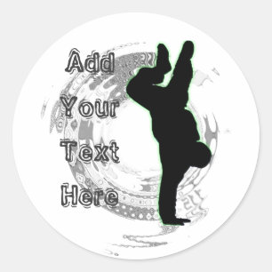  breker ronde sticker