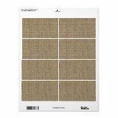 Brekstructuur Etiket (Full Sheet)