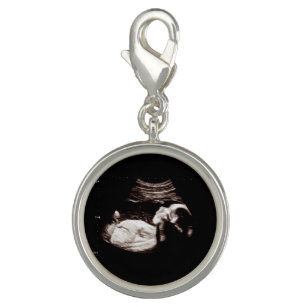 Breloque Pregnancy Baby Sonogramme Ultrasound Bijoux photo