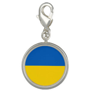 Breloque Ukraine Drapeau bleu jaune Patriotique ukrainien