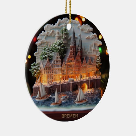 Brême Pays des merveilles : Ornement de Noël en 3D (Droite)
