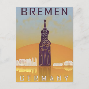 bremen Brême Duitsland Reizen allemagne Briefkaart