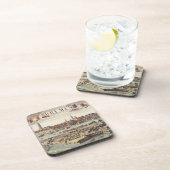 Bremen, Duitsland, 1719 Bier Onderzetter (Rechterzijde)