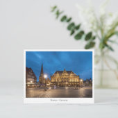 Bremen Duitsland Briefkaart (Staand voorkant)