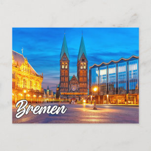 Bremen, Duitsland Briefkaart