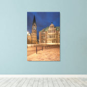 Bremen Duitsland Canvas Afdruk (Insitu (Houten vloer))