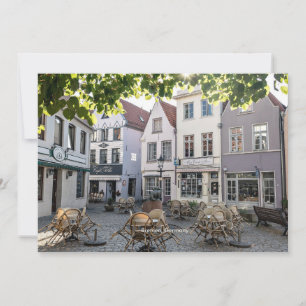 Bremen, Duitsland, historische binnenstad, Kaart