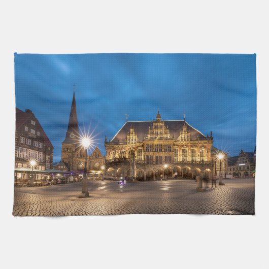 Bremen Duitsland Theedoek (Horizontaal)