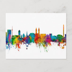 Bremen Germany Skyline Briefkaart