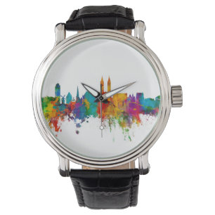 Bremen Germany Skyline Horloge