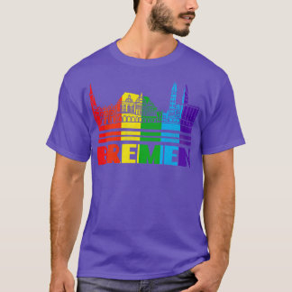 Bremen Pride Bremen LGBT Gift LGBTQ Supporter T-sh T-shirt