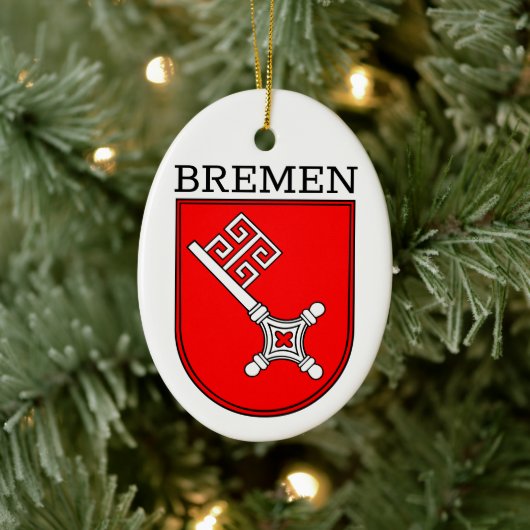 Bremen wapenschild keramisch ornament (Boom)