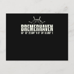 Bremerhaven Bremen Noord-Duitsland Gift Briefkaart